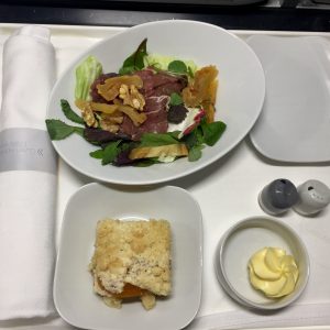 Gesund Essen im Flugzeug